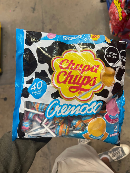 Chupa Chups (Sabor a Yogurt) 40pc